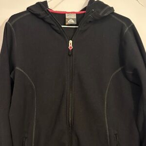 Nike ACG Black Full-Zip Hoodie women’s large vintage Y2K